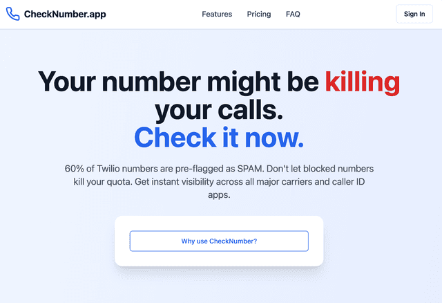 CheckNumber.app