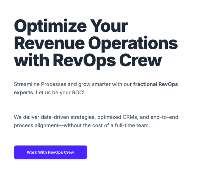 RevOps Crew